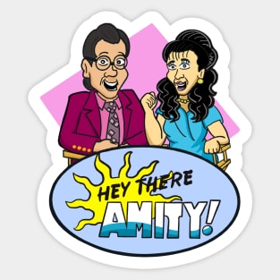 Hey There Amity Sticker